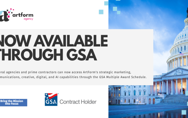 ArtForm now available through GSA